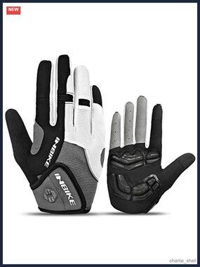 5mm Gel Padded Cycling Gloves Breathable Wear Resistant Lycra Mesh